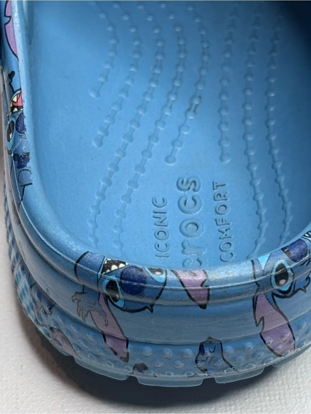 CROCS Lilo and stitch Kids Blue Character Sandals toddler C9
